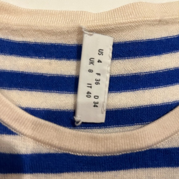 Akris Punto | Striped Sweater: Size 2 - Picture 2 of 4